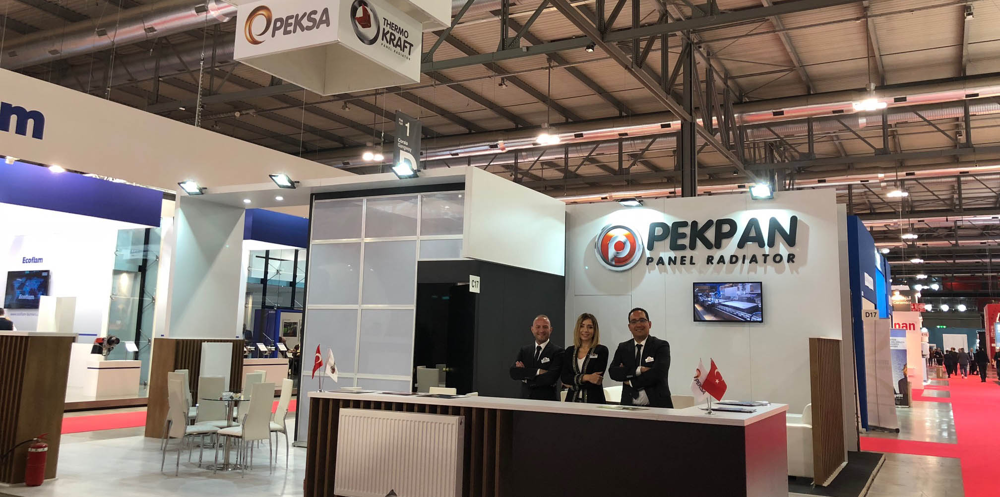 Pekpan MCE-2018 İtalya Fuarındaydı